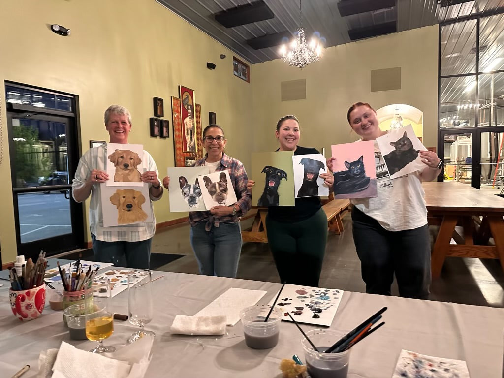 Cultivated Cocktails -  Paint Your Pet Class with Owendale Art - First Round On Us!