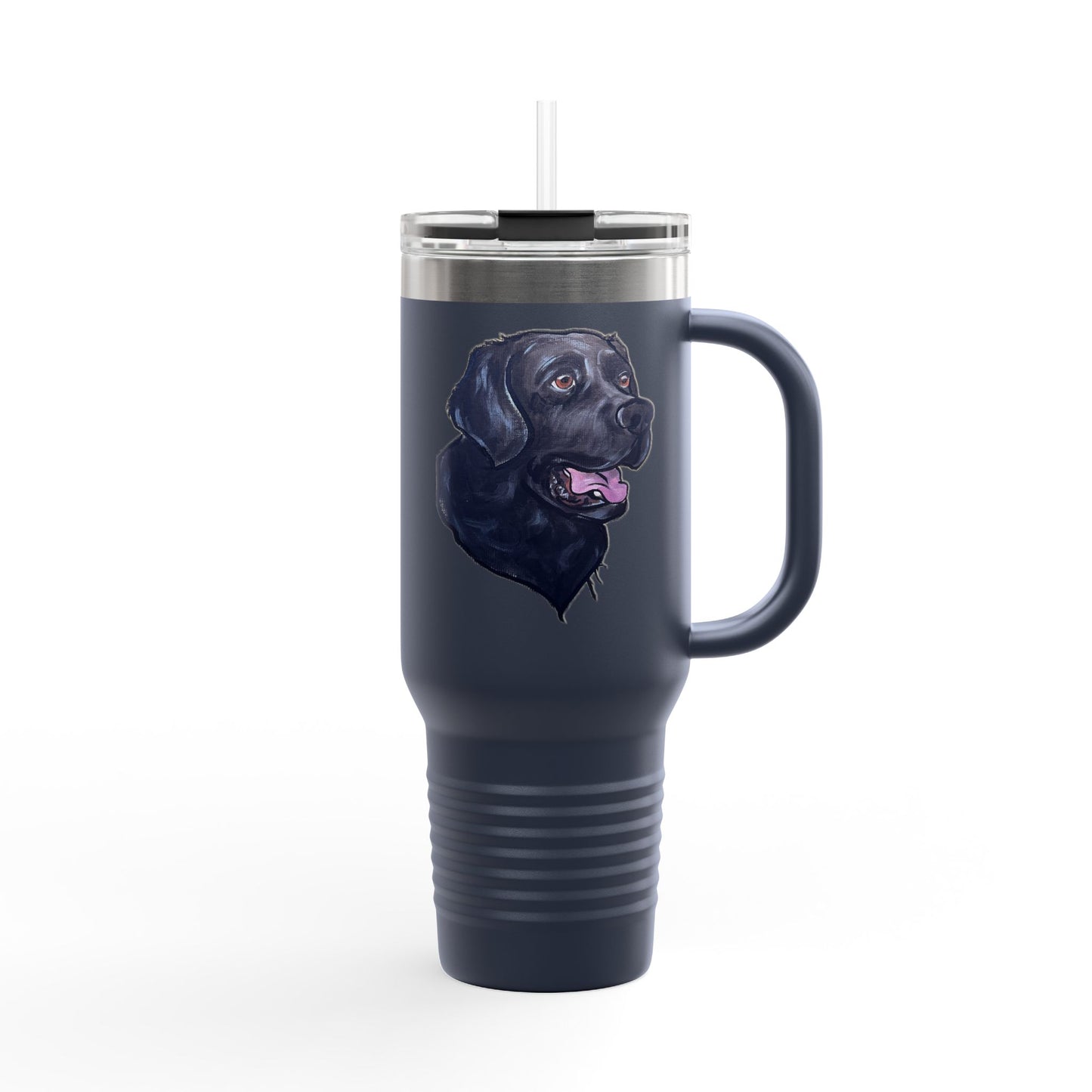 Personalized Dog Lover's Insulated Travel Mug, 40oz - Perfect for Coffee, Tea, Gifts for Pet Owners, Dog Lovers