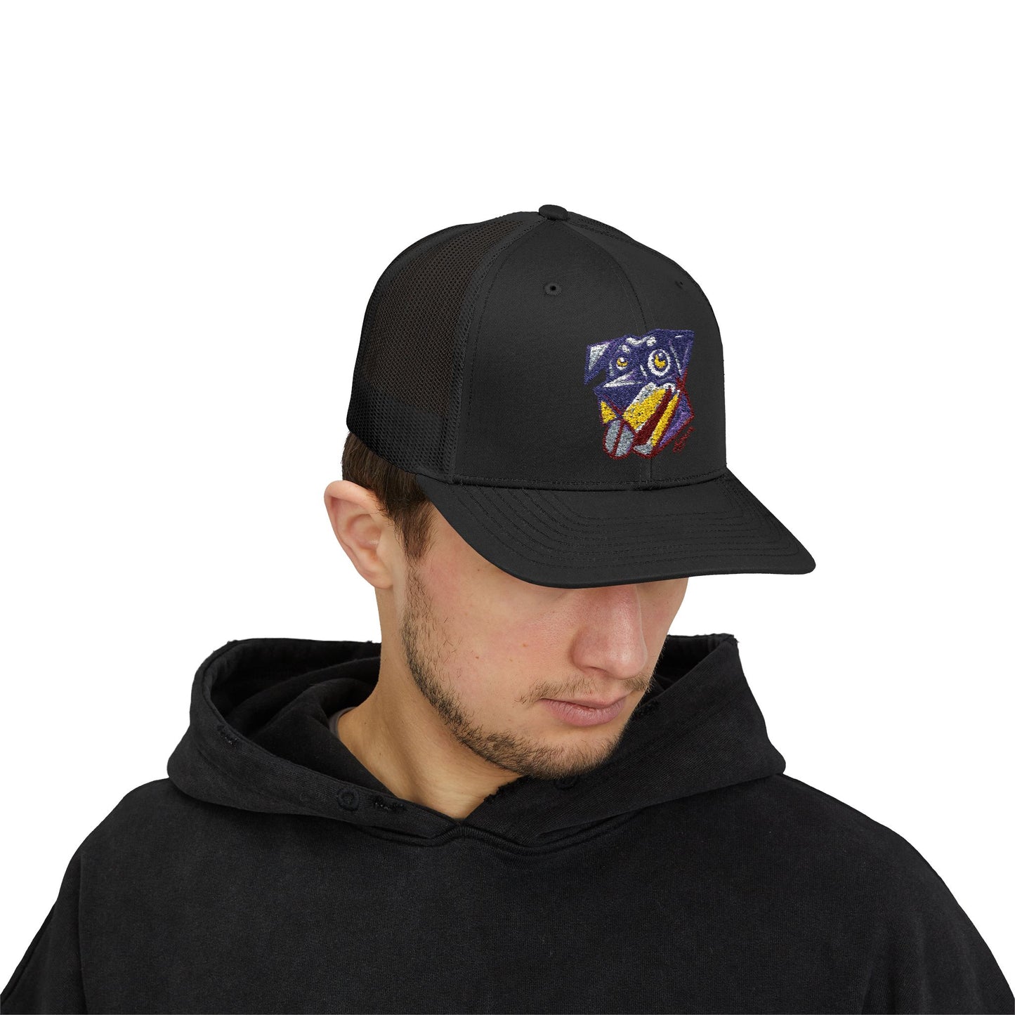 Dog Lover Snapback Trucker Cap | Adjustable Hat for Pet Enthusiasts | Outdoor, Casual Wear, Gift for Dog Owners