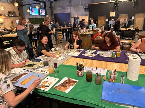 Cultivated Cocktails -  Paint Your Pet Class with Owendale Art - First Round On Us!