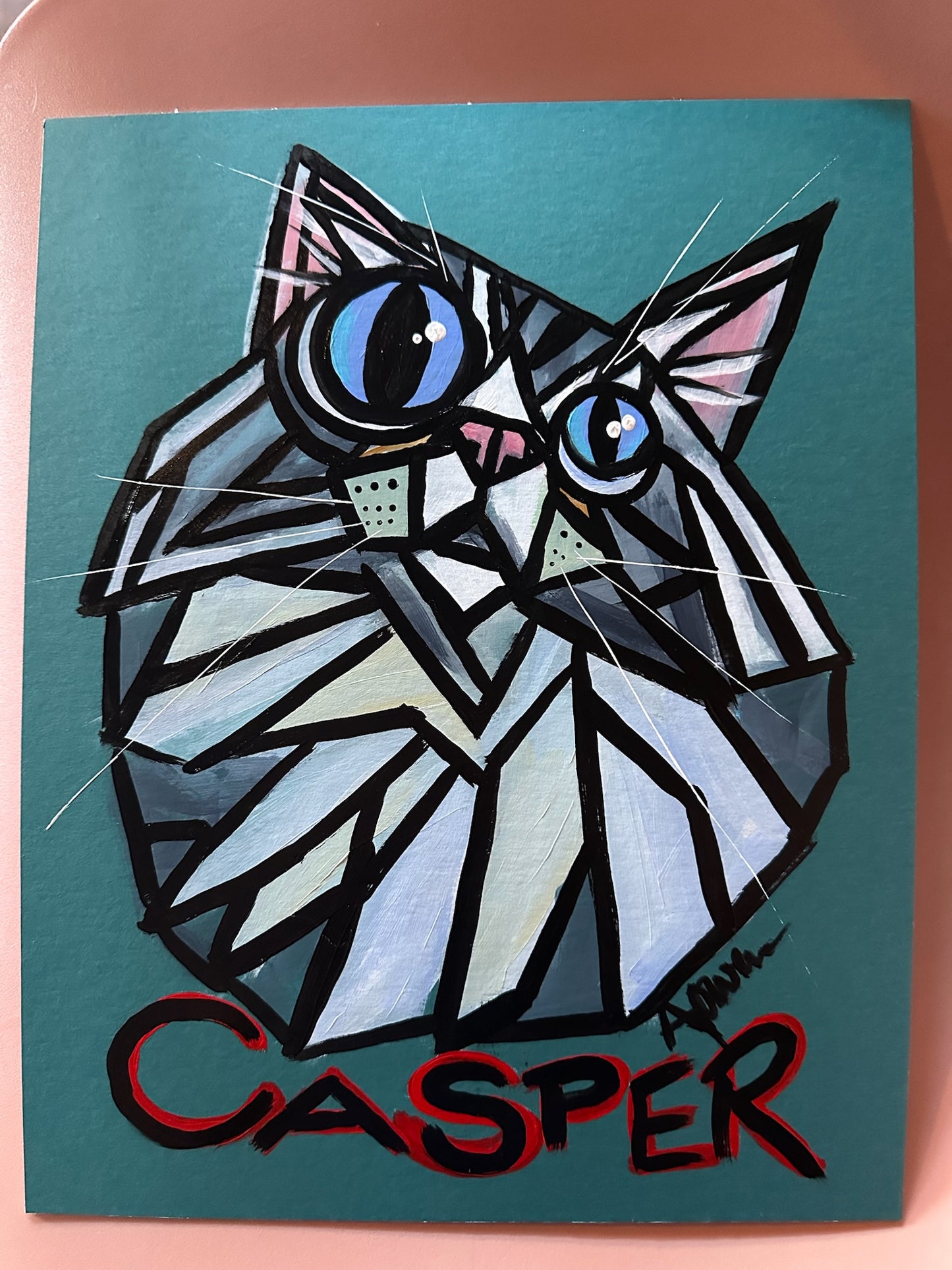 Abstract Style Caricature Portrait