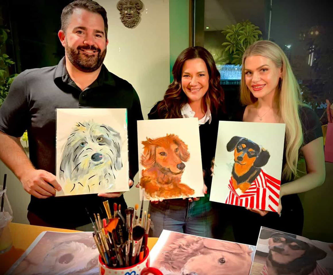 Cultivated Cocktails -  Paint Your Pet Class with Owendale Art - First Round On Us!