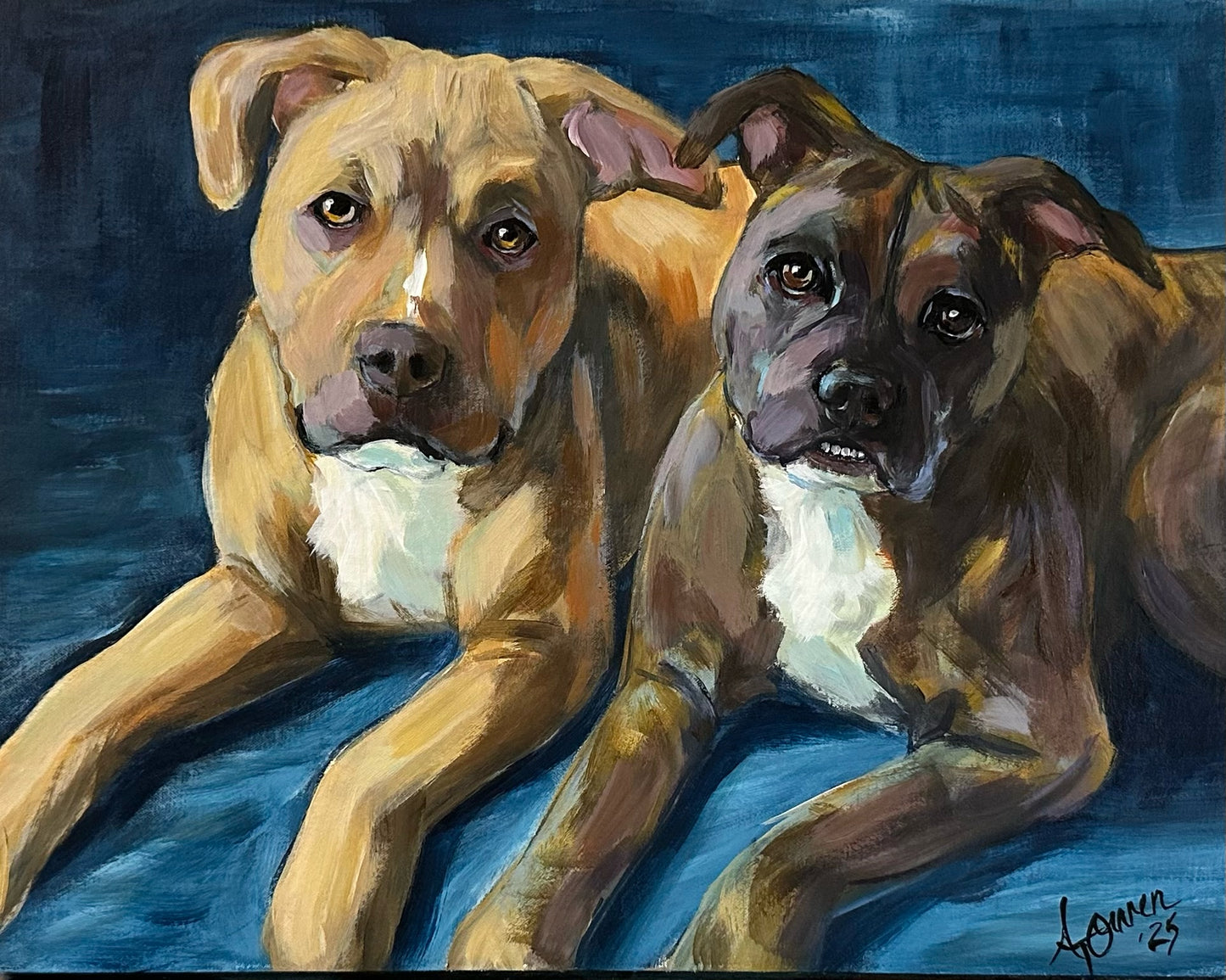 Custom Portraits on Gesso Board