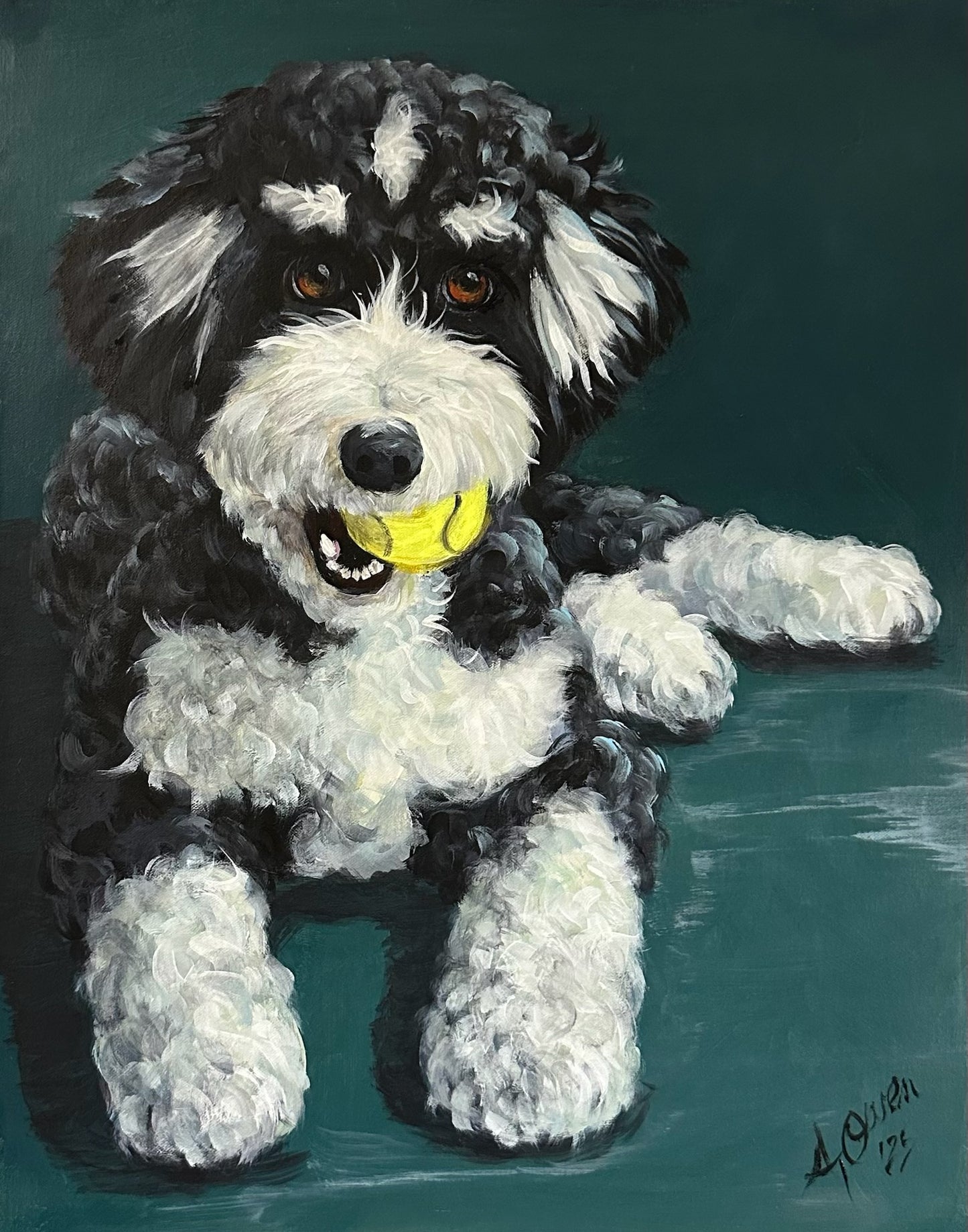 Custom Portraits on Gesso Board