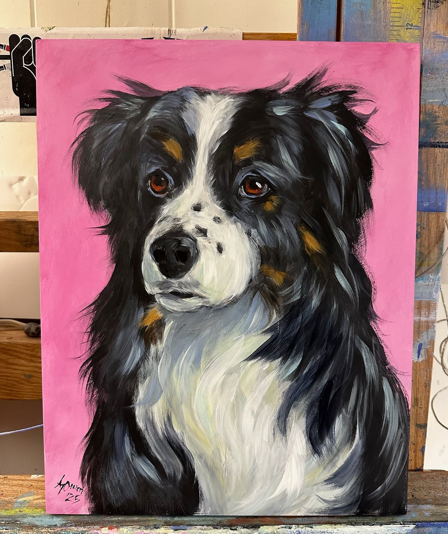 Custom Portraits on Gesso Board