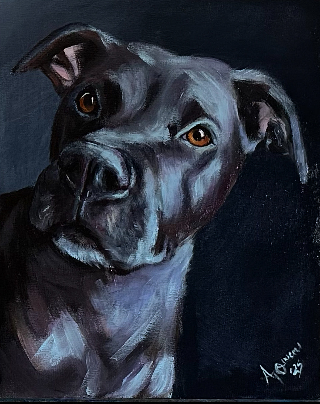 Custom Portraits on Gesso Board